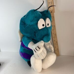 Vintage 1993 Liberty Toys Charlotte Hornets 14" Plush NBA Basketball *Flawed*